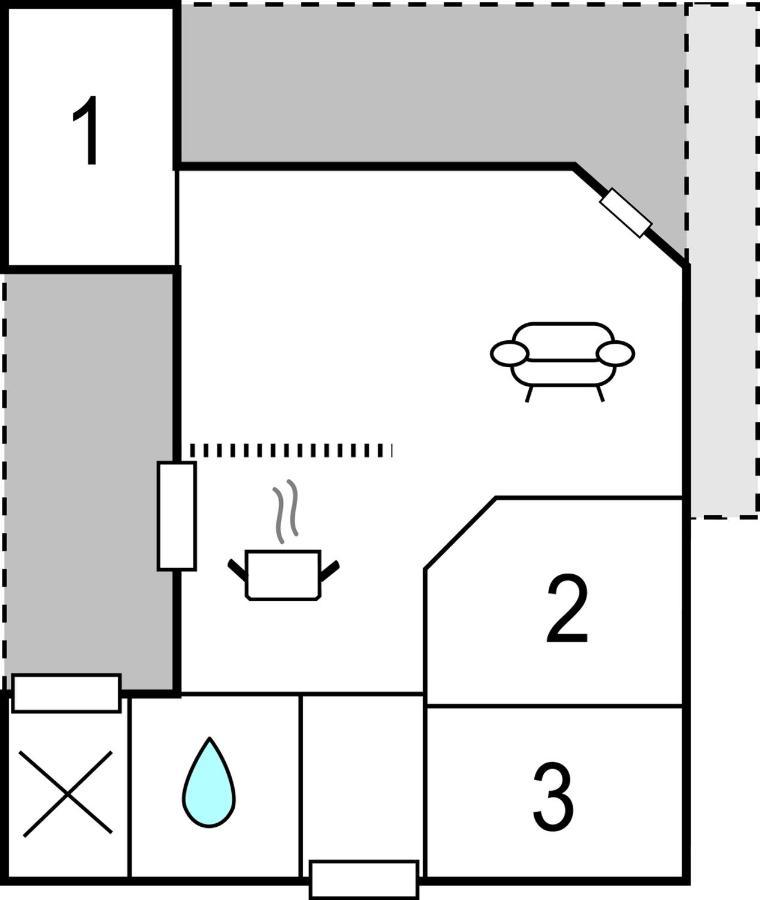 3 Bedroom Cozy Home In Fårvang Zewnętrze zdjęcie